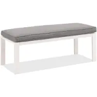 Garden Point Zakintos aluminium bank wit Tuinpunt
