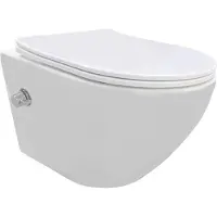 Sanico Monti bidet toilet wit rimfree met softclose zitting