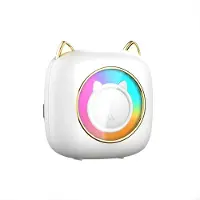 DNA Mini Printer - Fotoprinter - Mobiele Fotoprinter - Fotoprinter Voor Smartphone - Mini printer Voor Mobiel - Wit - 16cm x 14cm x 6cm