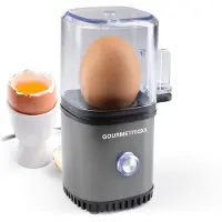 DS Produkte eierkoker voor 1 ei | Eierkoker met eierprikker in maatbeker | Eierkoker – 3 hardheidsgraden voor je eierbeker | Design eierkoker klein – vaatwasmachinebestendige onderdelen
