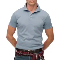 Superdry Shirt 'Essential' lichtblauw
