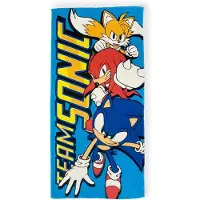 SEGA Katoenen strandlaken Sonic The Hedgehog | Maat 70x140 cm