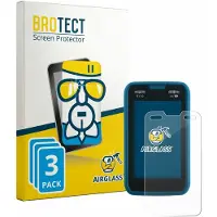 BROTECT Screenprotector 3 Stuks voor Softing IT Networks LinkXpert M3 Beschermglas transparant