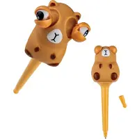 Centrum Edukacji Dzieciecej - Balpennen - 12 stuks met schattige Capybara - Bruin (12 stuks)