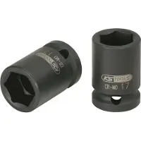 Ks Tools 515.0051, Doppelsleutel, 1/2 inch, metrisch, 1 kop, 1-1/16 inch, chroom-molybdeenstaal