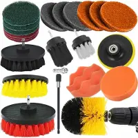 Hangzhou A Link Star - Polijstpaden Set - 23 Stuks - Nylon Borstels - M10 Bevestiging