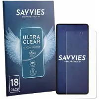 Savvies - Screenprotector voor Gigaset GS6 Pro (case-friendly) - Folie Beschermfolie transparant 18 Stuks