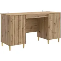 Syfax Bureau Artisanaal eiken Bewerkt hout 142,5 x 50 x 75 cm