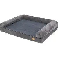 OEM Orthopedisch hondenbed XXL, grijs, met wasbare kussens
