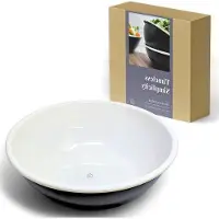 OEM Grote emaille pan, 34 cm - Premium buitenkraan - Grijs