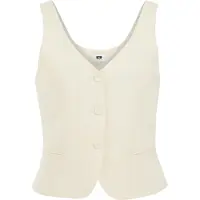 WE Bodywarmer natuurwit