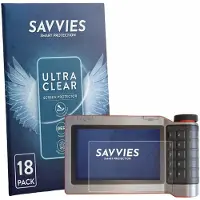 Savvies - Screenprotector voor Kverneland IsoMatch Tellus GO Plus - Folie Beschermfolie transparant 18 Stuks