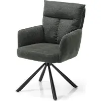 Stolkom SOFIA draaifauteuil 180° metaal 2 stuks