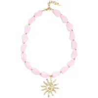 Yehwang Kralenketting met zon charm