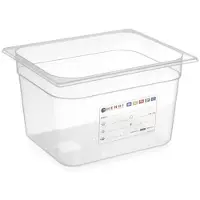 Hendi Polypropyleen container GN 1/2 hoogte 200 mm - 880159