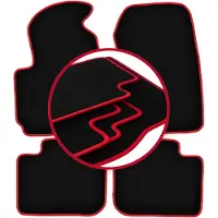 Super Merchant -RED automatten voor: Mitsubishi Colt VII hatchback (2004-2008)