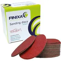 Finixa SPDS Schuurschijven RED 150mm zonder gaten - P120