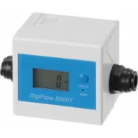 Hendi - Elektronische Waterstroommeter - Alarmen - Compact - 3/8 Zwart