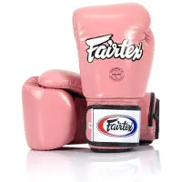 Super Merchant BGV1 Muay Thai Bokshandschoenen 12 Oz – Premium Leer – Roze