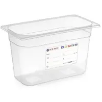 Hendi Polypropyleen container GN 1/3 hoogte 65 mm - 880289