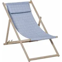 Madison beachchair Circle blue outdoor
