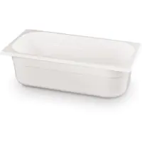 Super Merchant Gastronormbak – polycarbonaat – 2,5L – wit – 325x176x65 mm