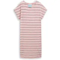 Tom Tailor - Nachthemd met streepjesmotief - Maat 42 - white-medium-horizontal stripe