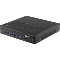MSI PRO DP10 A14MG-002BEU PC's/werkstation Intel Core i3 i3-14100 1,1L maat pc Mini PC barebone Zwart