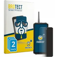 BROTECT - privacy screenprotector voor Hotwav Hyper 8 Ultra - Folie Beschermfolie Blauwlichtfilter 2 Stuks