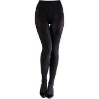 Bellivalini Dames Panty - 100 DEN - Halsterloos - Polyamide - BLV-GI-1113 - Zwart - XL