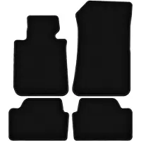 Super Merchant zwarte veloursmatten voor: BMW 1 E87 hatchback (2004-2011)