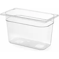 Super Merchant Gastronorm container – polycarbonaat – 4L – transparant – temperatuurbestendig