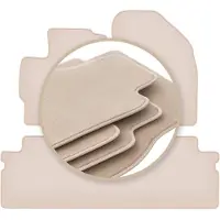 Super Merchant beige vloermatten voor: Toyota Verso minivan 2009-2013