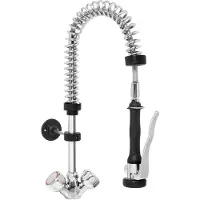Super Merchant Mini Voorspoeldouche, Monobloc, Draaiknoppen, 17 L / min Hendi