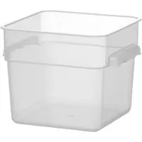 Super Merchant voedselcontainer 5 liter transparant BPA-vrij met schaalverdeling stapelbaar magnetronbestendig horeca