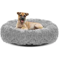 AIO Factory Harig bed 50 cm lichtgrijs