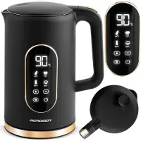 Berdsen BD-712 Elektrische Waterkoker 1,7L in Zwart en Goud