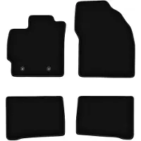 Super Merchant zwarte veloursmatten voor: Toyota Prius III hatchback (2009-2011)