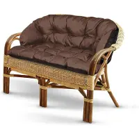 AIO Factory Tuinkussen 190x40 cm voor bank of loungebank, waterdicht, bruin