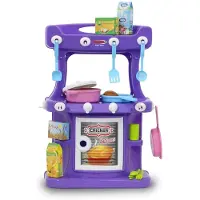 Jamara speelkeuken Little Cook 57 cm paars 42 delig
