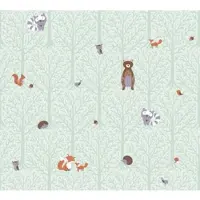 A.S. Création Little Love groen behang | 381192