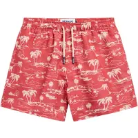 Sebago Heren Zandstrand Zwempak (L), Rood, Strandkleding, Polyester 77116WW