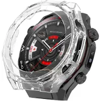 Strap-it PC hoesje met Glas – geschikt voor Huawei Watch Ultimate 2 – schokbestendig, optimale bescherming – Transparant