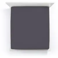 Bella Donna Jersey La Piccola Duo 1 Splittopperhoeslaken 180x190-200 cm antraciet-0213
