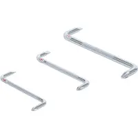Kraftmann BGS Haakse schroefbitdraaierset sleuf/kruiskop 3 delig