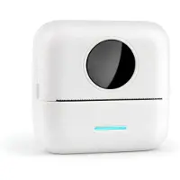 DNA Mini Printer - Fotoprinter - Mobiele Fotoprinter - Fotoprinter Voor Smartphone - Mini printer Voor Mobiel - Wit - 4cm x 9cm x 3cm