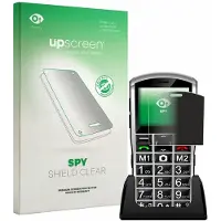 Upscreen - privacy screenprotector voor Artfone A400 Pro 4G - Folie Beschermfolie Blauwlichtfilter