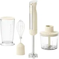 Guzzini Sous chef staafmixer Cream, 4 delar
