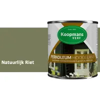 Koopmans Verf Koopmans Perkoleum Hoogglans Dekkend – Natuurlijk Riet – 750 ml – Dekkende Beits Buiten – Schutting, Gevel & Tuinhout