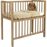 Colorfull Home Collection Wieg Co-Sleeper Colorfull Home Lily Walnut